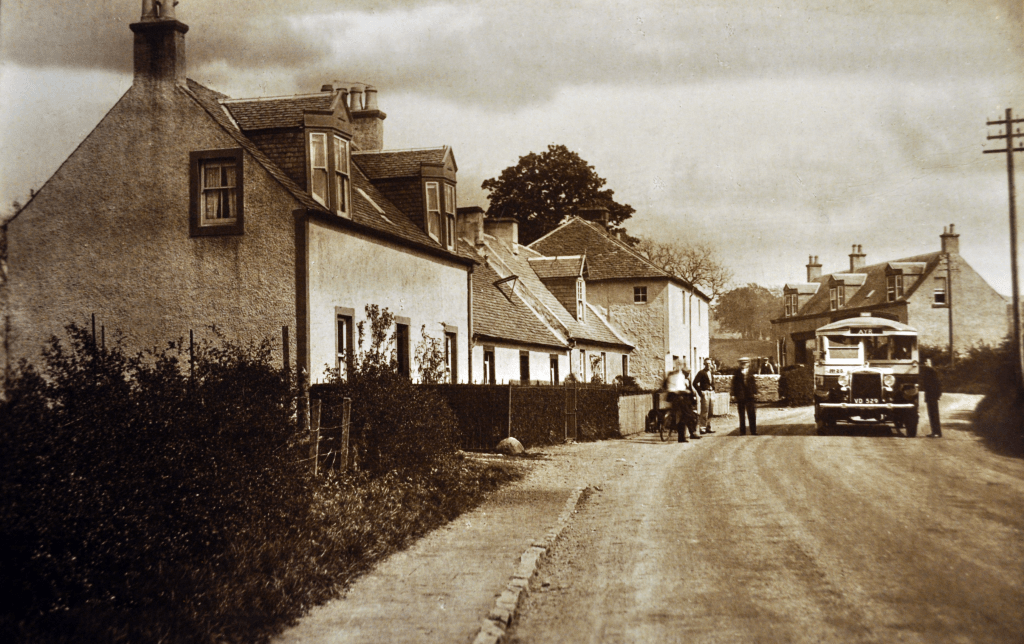 Ayr bus in Priestland. Date currently unknown.