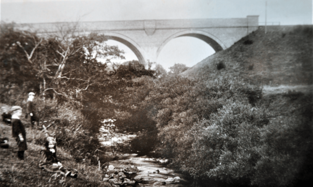 Glen Water Viaduct. Date unknown.