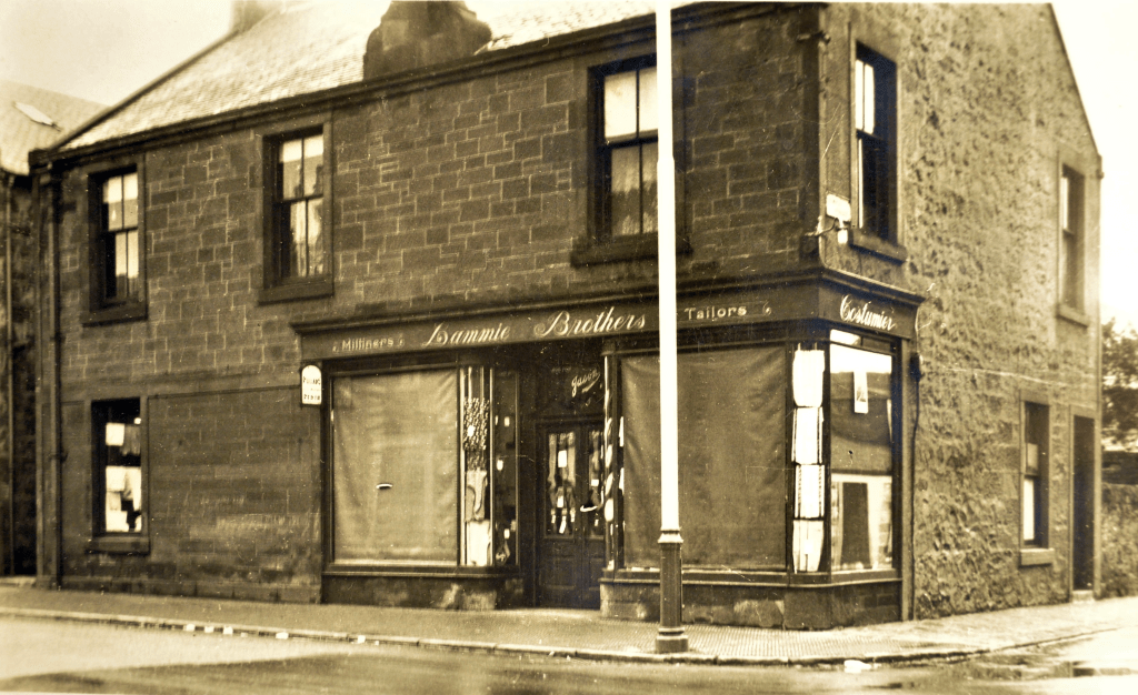 Lammie Brothers Tailors. Date currently unknown.