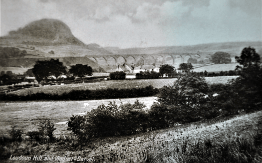 Loudoun Hill & Viaduct. Date unknown.