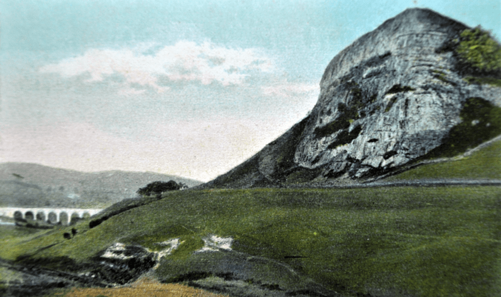 Loudoun Hill & Viaduct. Date unknown.