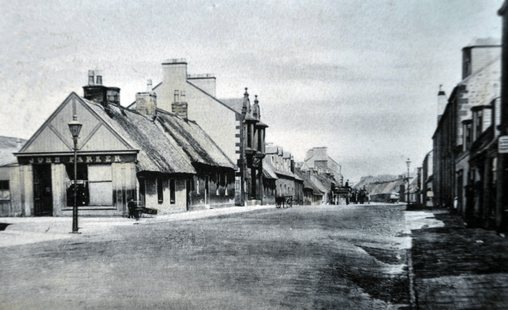 Main Street, looking east at Jamieson Road.. Date currently unknown.