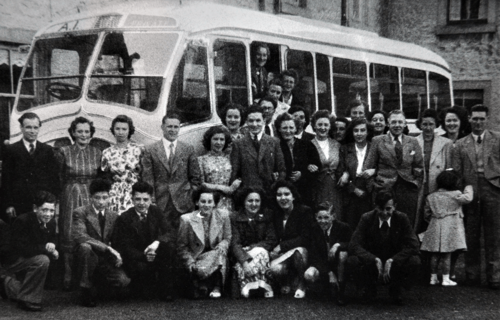A Darvel Co-op bus trip. Date unknown.